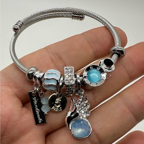 Dangle Charm Bracelet - Picture 2 of 7